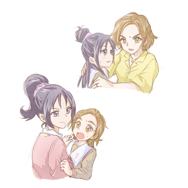 大人咲舞と子供咲舞