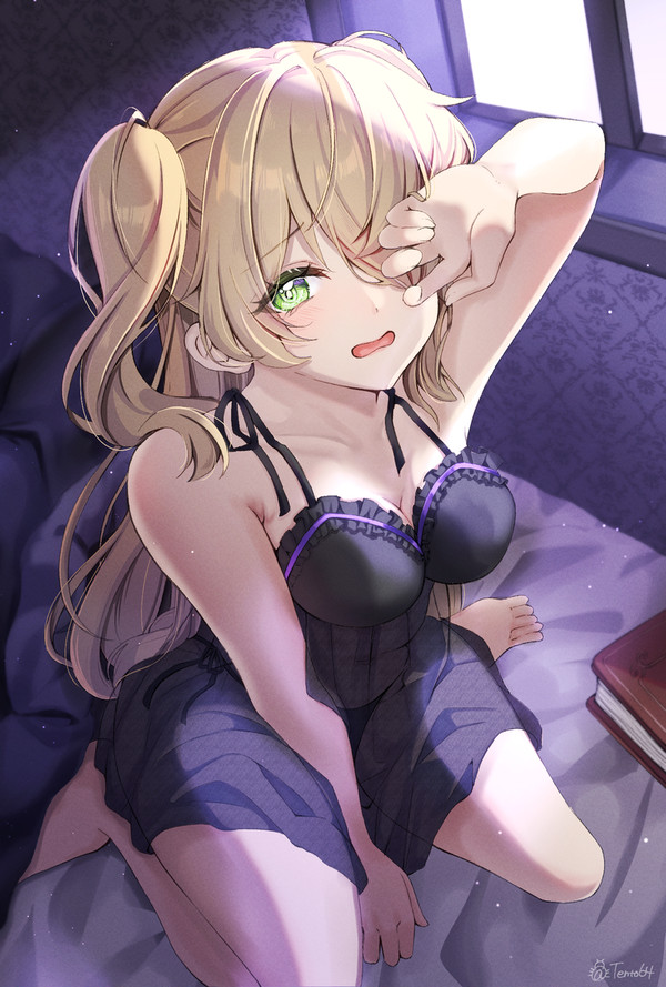 寝起きのフィッシュルちゃん