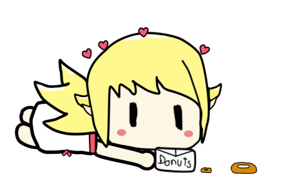 Shinobu got donuts
