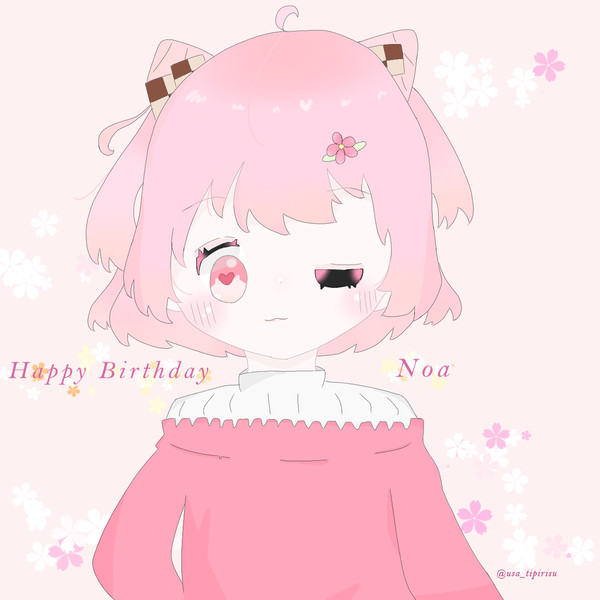 のあさんの誕生絵🎂🎉