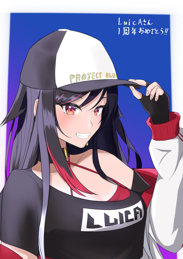 LuicAさんの活動1周年祝い