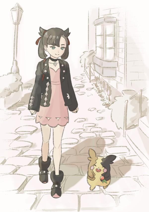 マリィとモルペコ