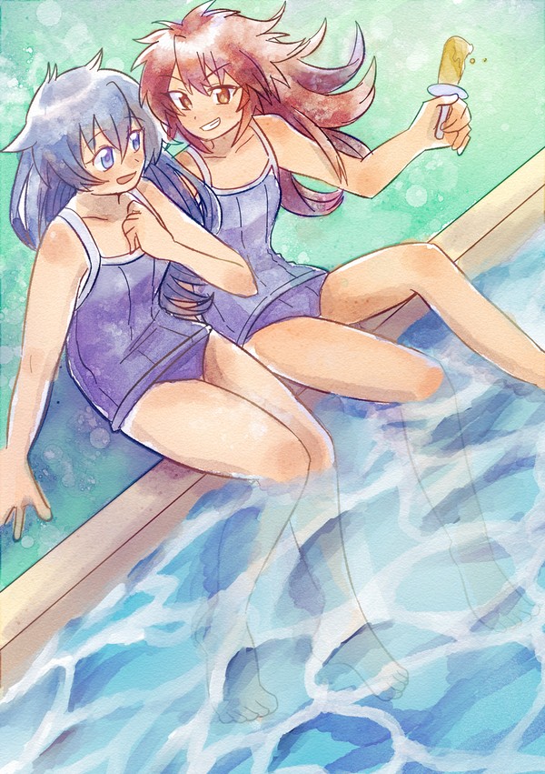 【リクエスト】スク水ヒータとエリア