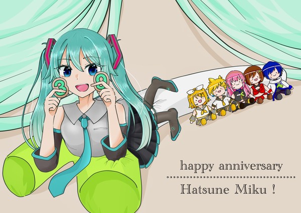 Happy Anniversary!! 初音ミク!!（大遅刻）