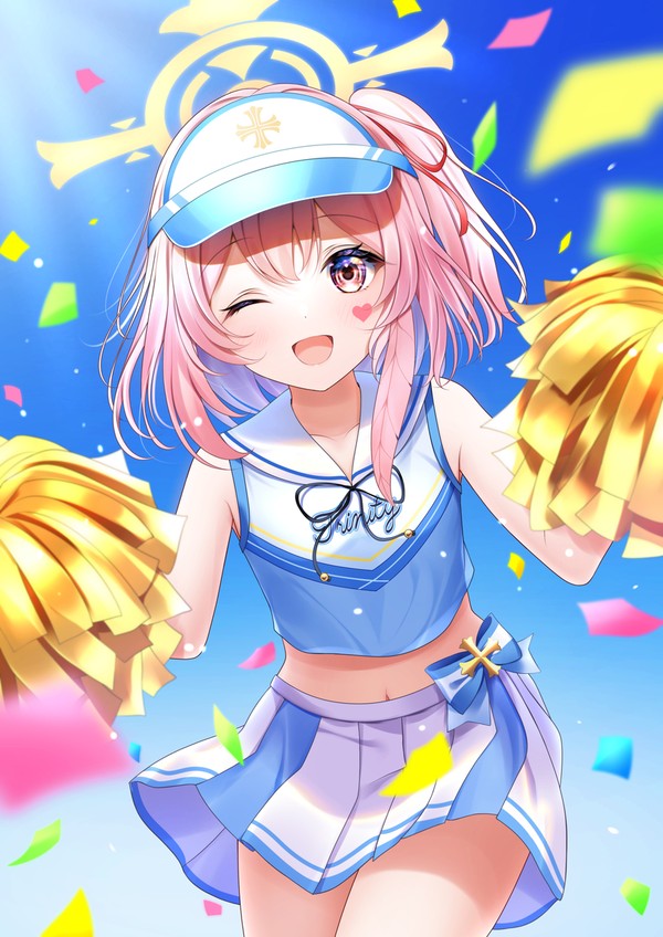 セリナさんにもチア衣装着てほしい絵