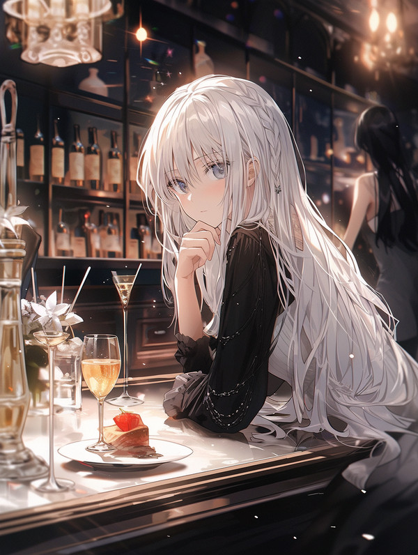 銀糸の彼女