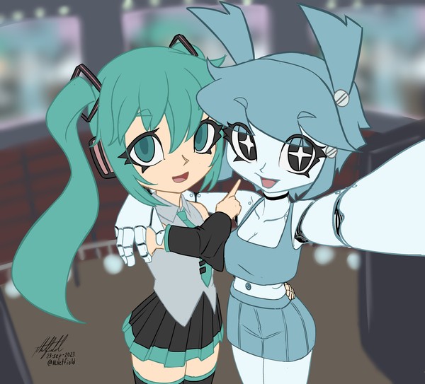 Miku and Jenny