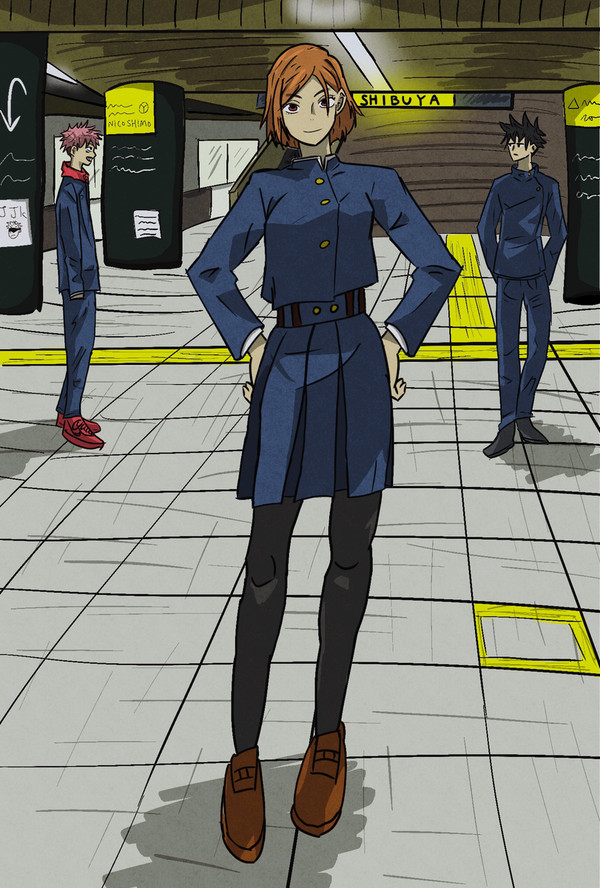 渋谷　呪術廻戦
