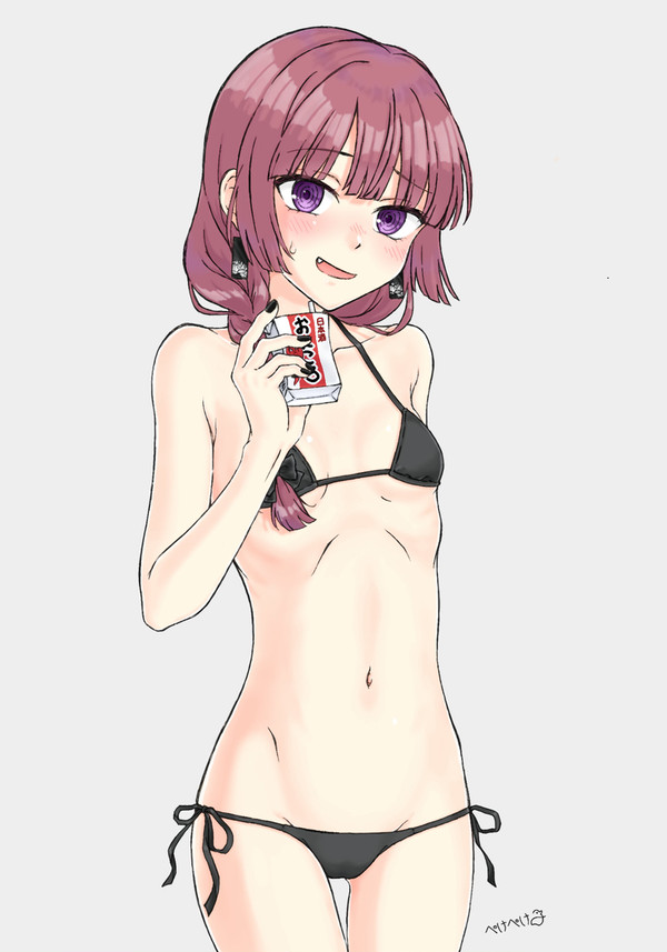廣井きくりお姉さんにマイクロビキニを着てもらいたかった