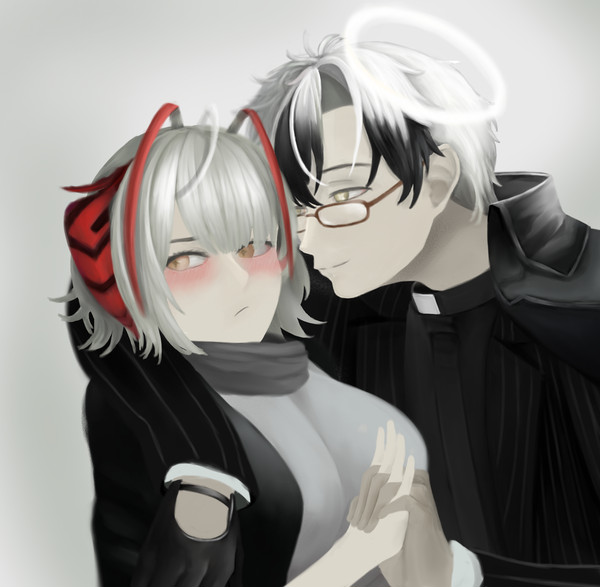 Adnachiel made Miss W blush