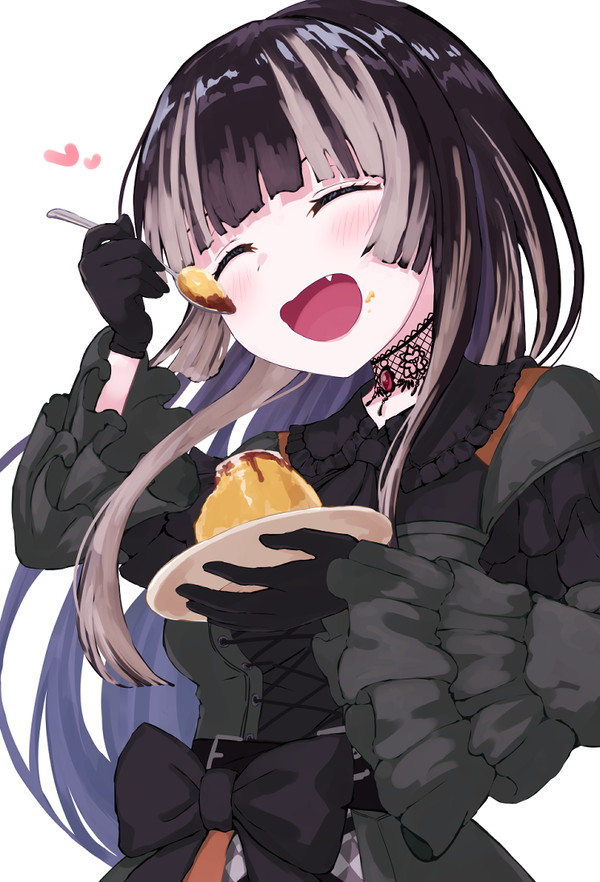 🍮食べてるらでんちゃん