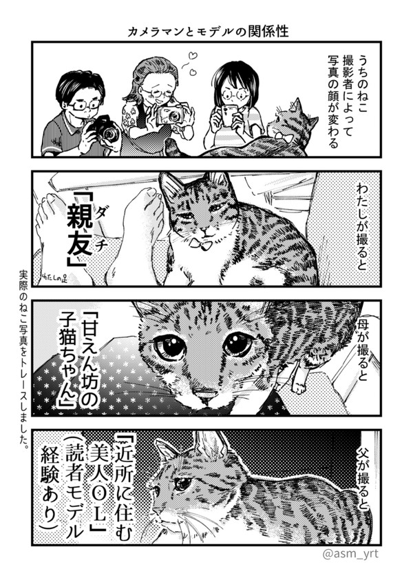 カメラマンとモデルの関係性