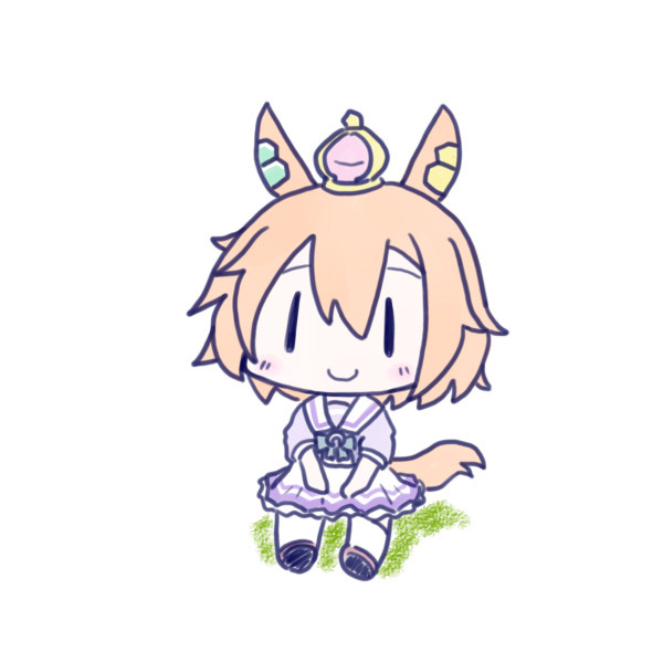 オペラオーちょこん