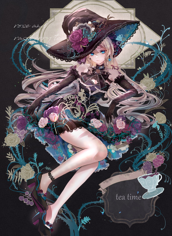 紫ベリー&紅茶の魔女 - 1/2