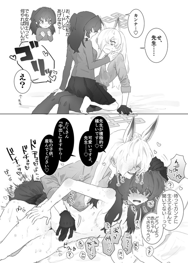カンナ×女先生まとめ2(エロとパロあり)