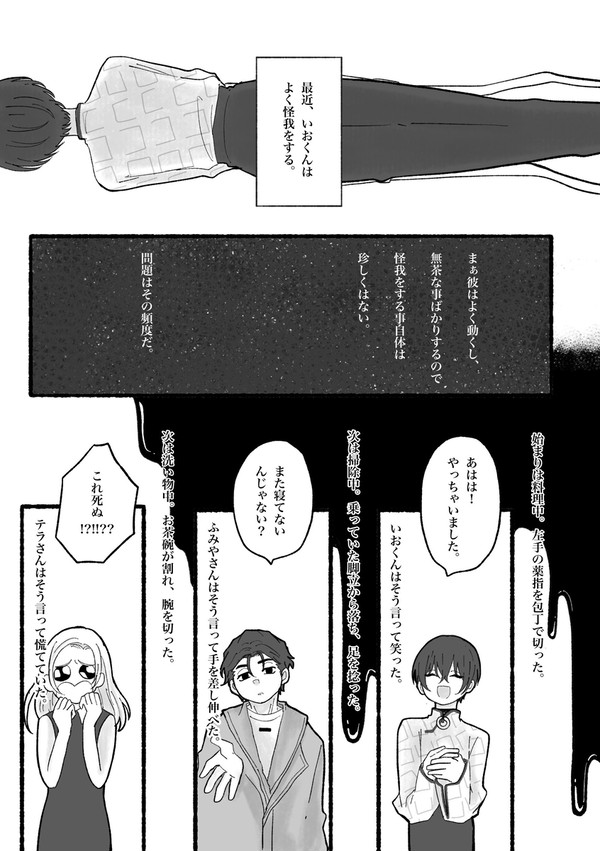 依央利くんがよく怪我をしてしまう話