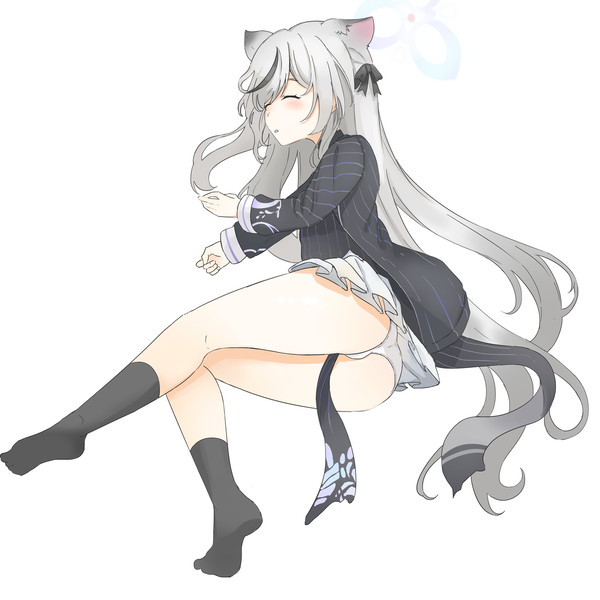 寝ているココナ