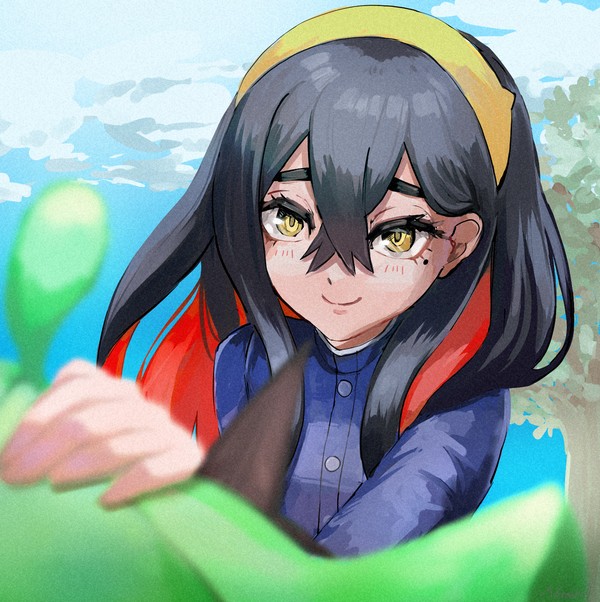 ゼイユちゃんとオーガポン