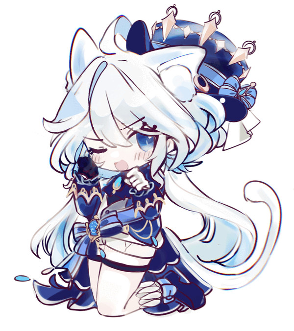 ふりにゃーうぃんく