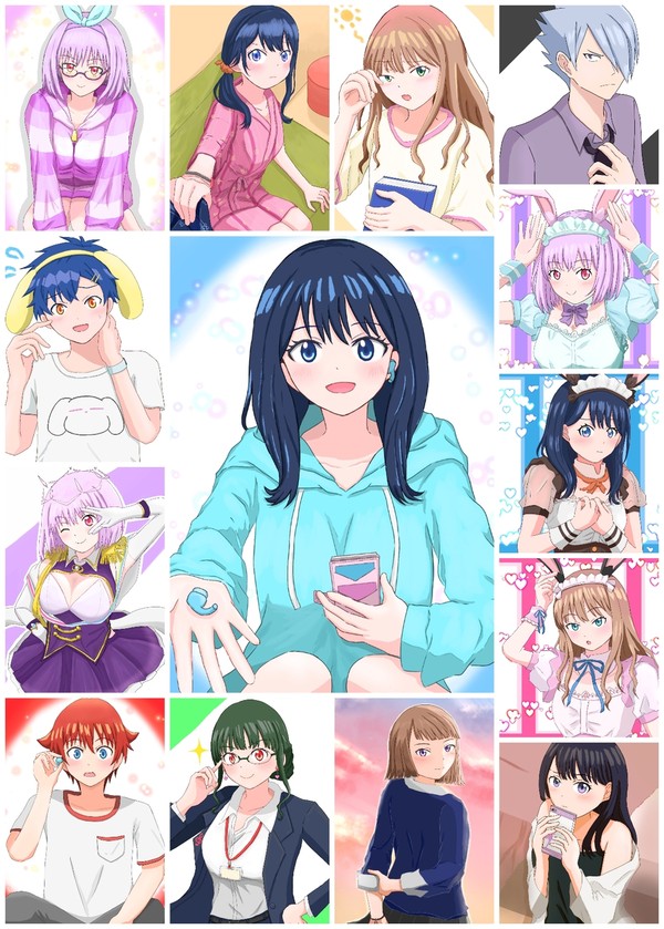 2023年9月SSSS.シリーズイラストまとめ