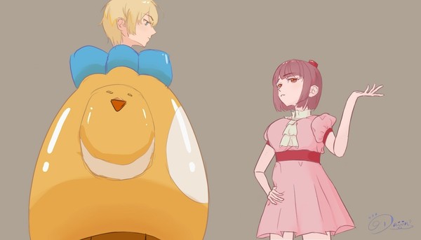 在彩排