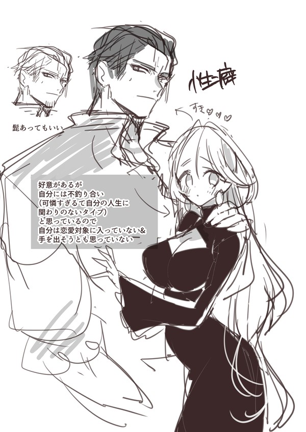 創作男女ちゃん