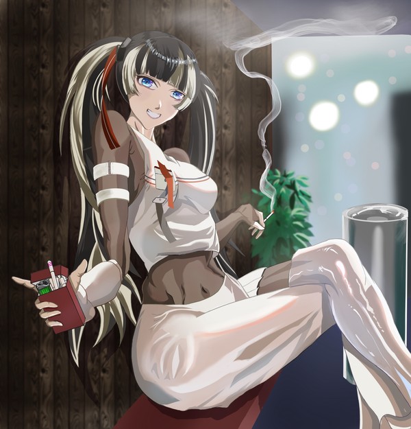 一緒に一服