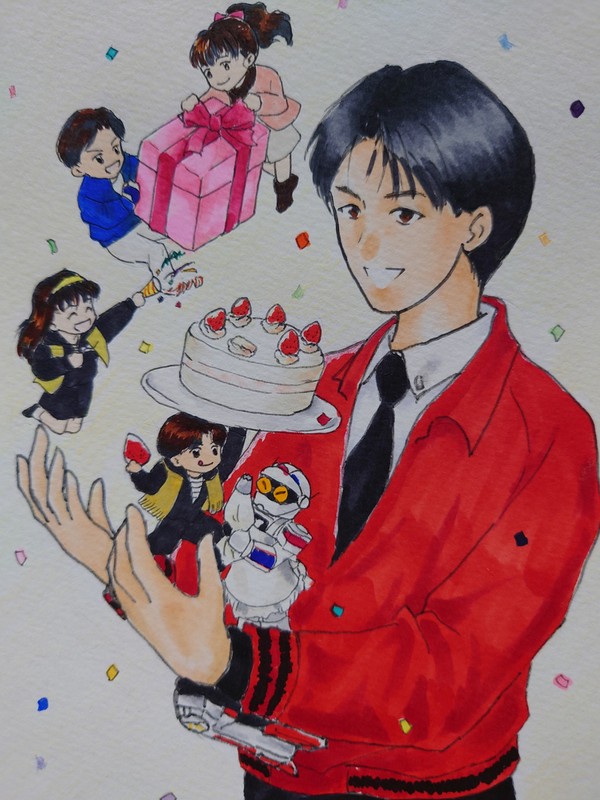 学兄さんお誕生日