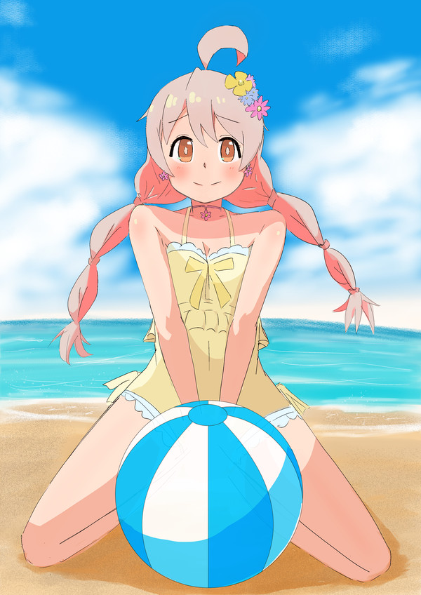 お兄ちゃんの水着