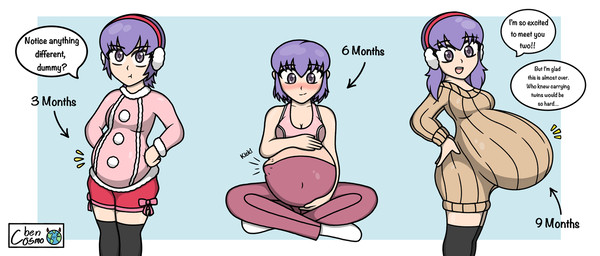 Pregnant Ami (Comm)