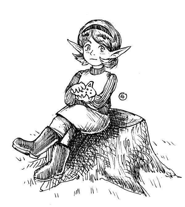 Linktober DAY 4 - Sage