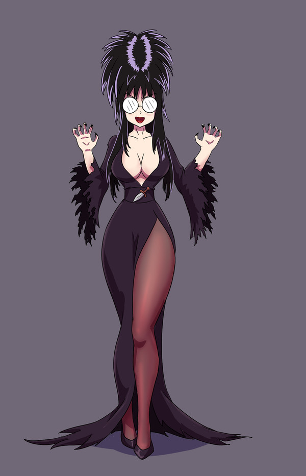 Librarian as Elvira