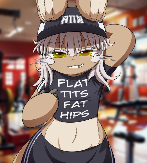 Nanachi at the gym