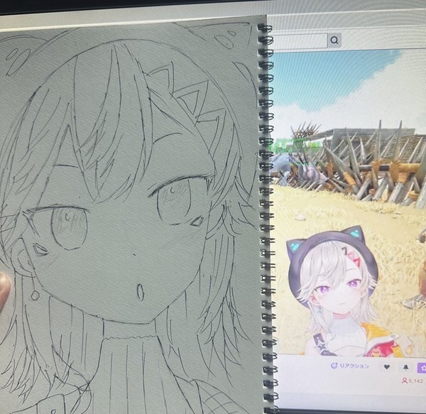 傾いてるめとさん