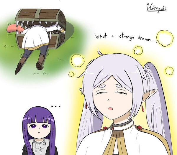 What a strange dream...