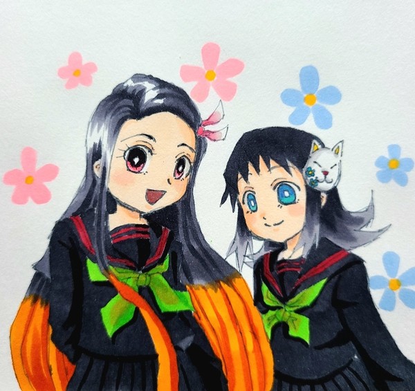 禰豆子と真菰