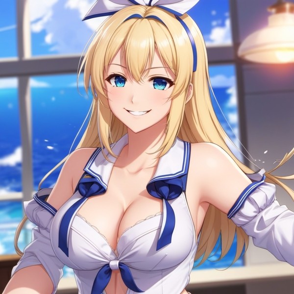 Blonde sail