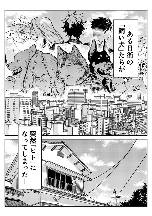 ポン太がヒトになりまして(第一話)