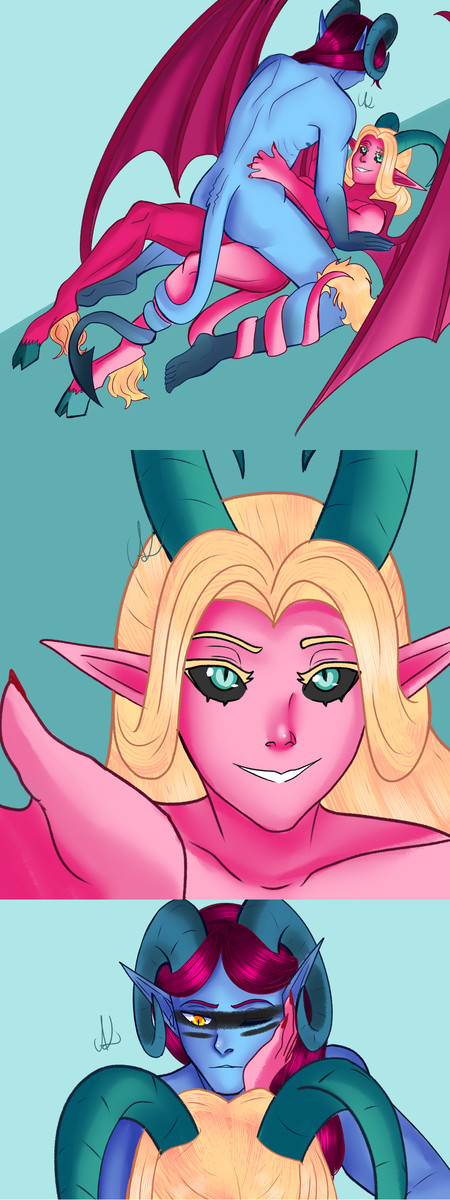 Tiefling x Succubus
