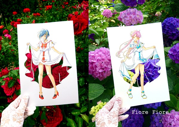 ARIA×花　写真集サンプル