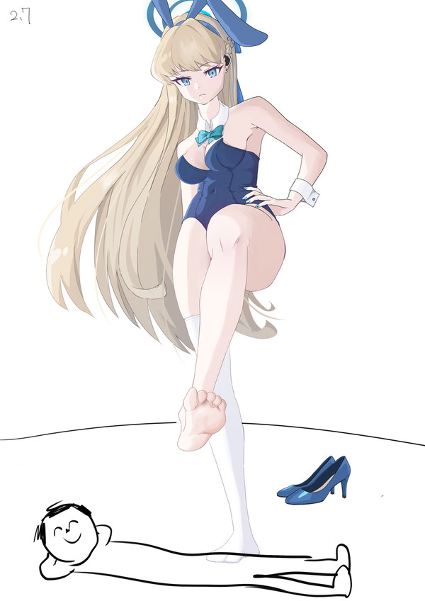 バニートキに踏まれたい