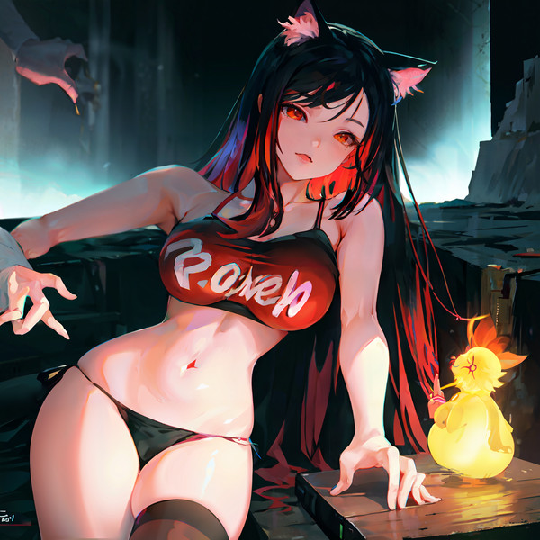 fox girl hips
