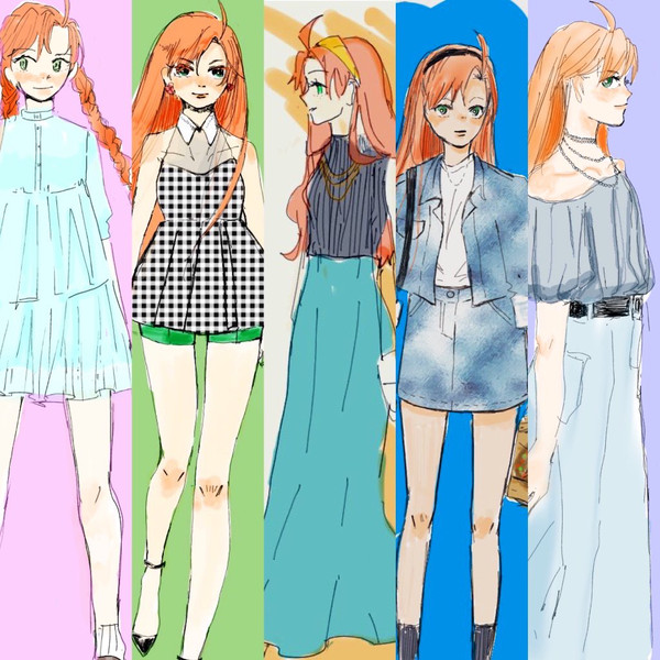 可愛い服着てほしい