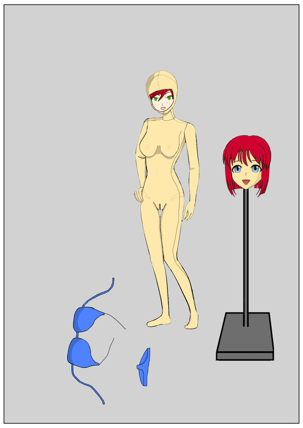 a girl wearing clothes
