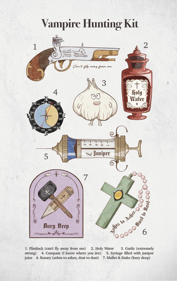 Vampire hunting kit