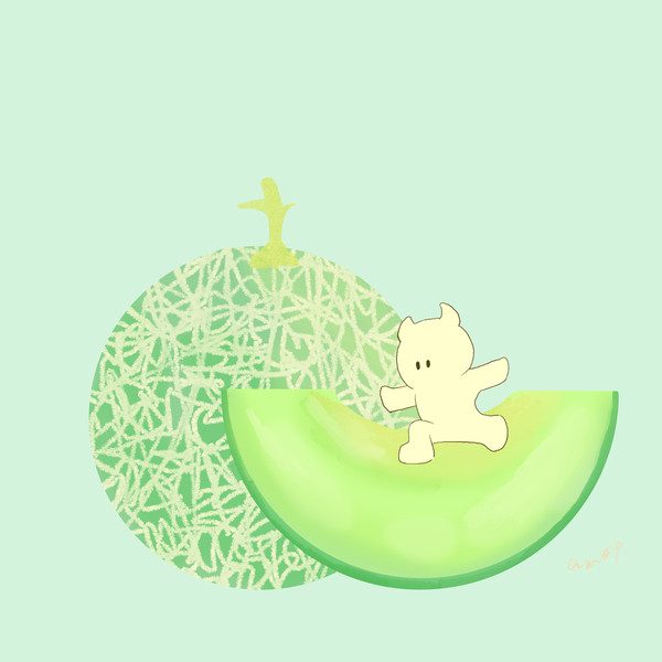 メロン×とんがりミミちゃん