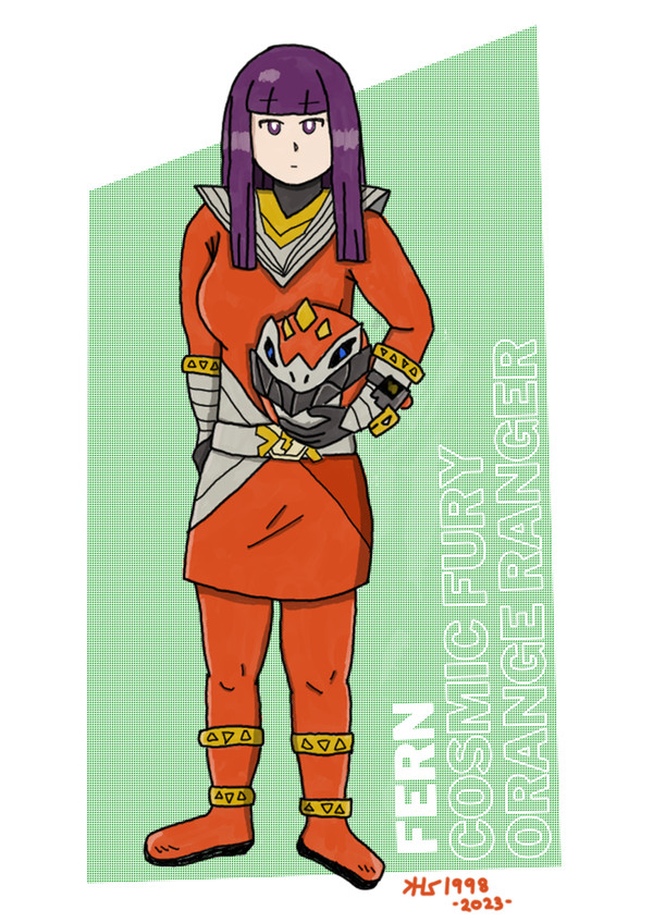 フェルン - COSMIC FURY ORANGE RANGER