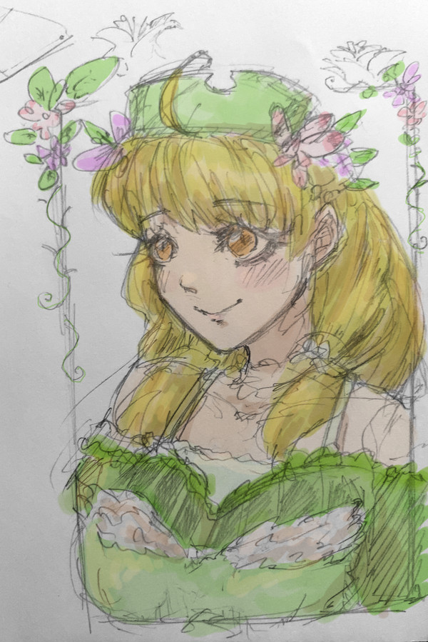 Xにあげたアトリエシリーズのらくがき