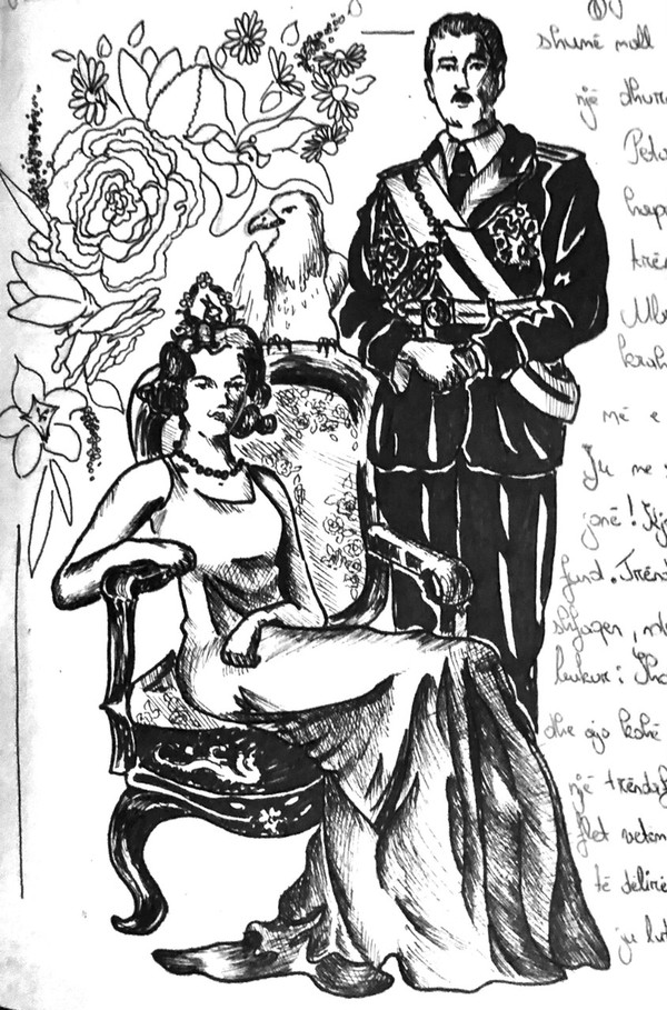 Queen Geraldina and King Zog