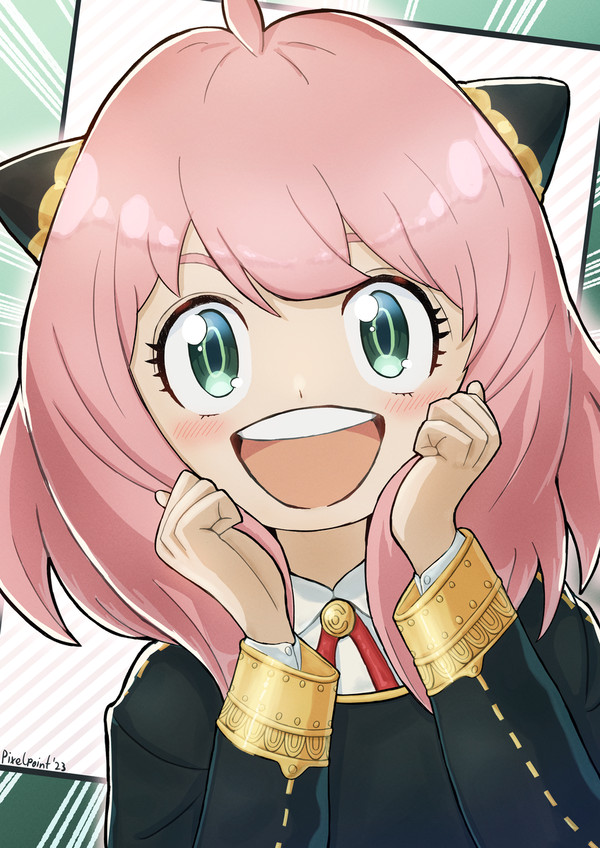Excited Anya